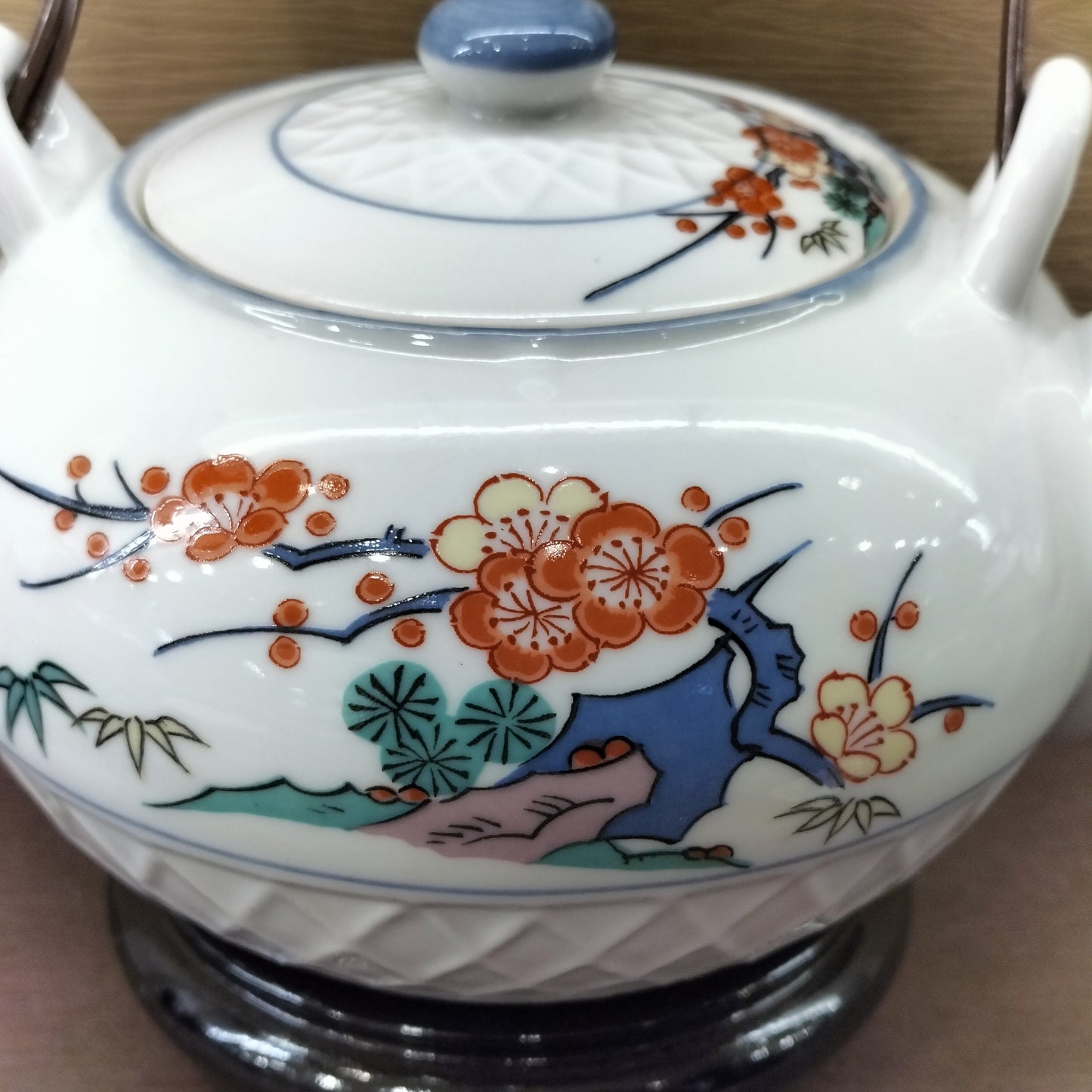 桃花茶壺連杯(已售)