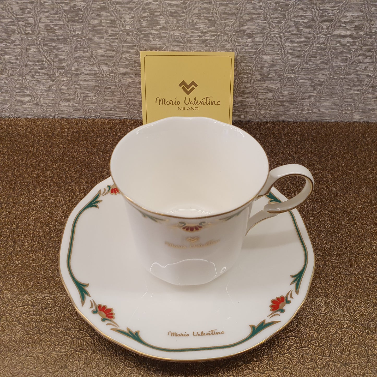 Mario Valentino骨瓷咖啡杯2PCS(SOLD)