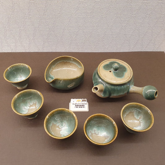 咖綠茶器套裝(SOLD)