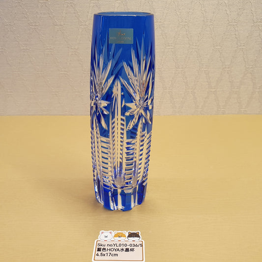 藍色HOYA水晶花瓶(已售)