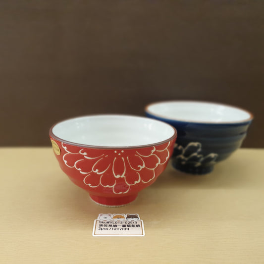 波佐見燒一重菊茶碗(已售)