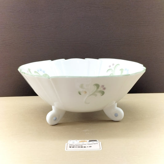 NORITAKE 骨瓷白底綠葉大砵(已售)