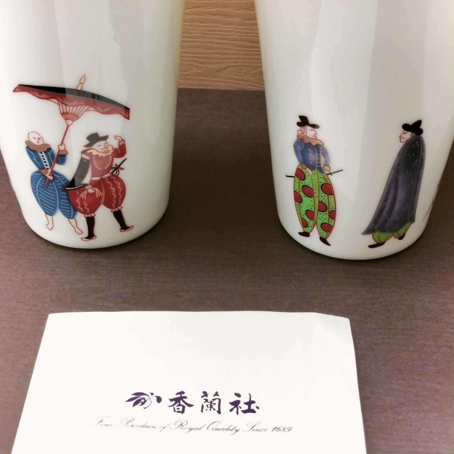 香蘭社古代宮廷人物杯(已售)