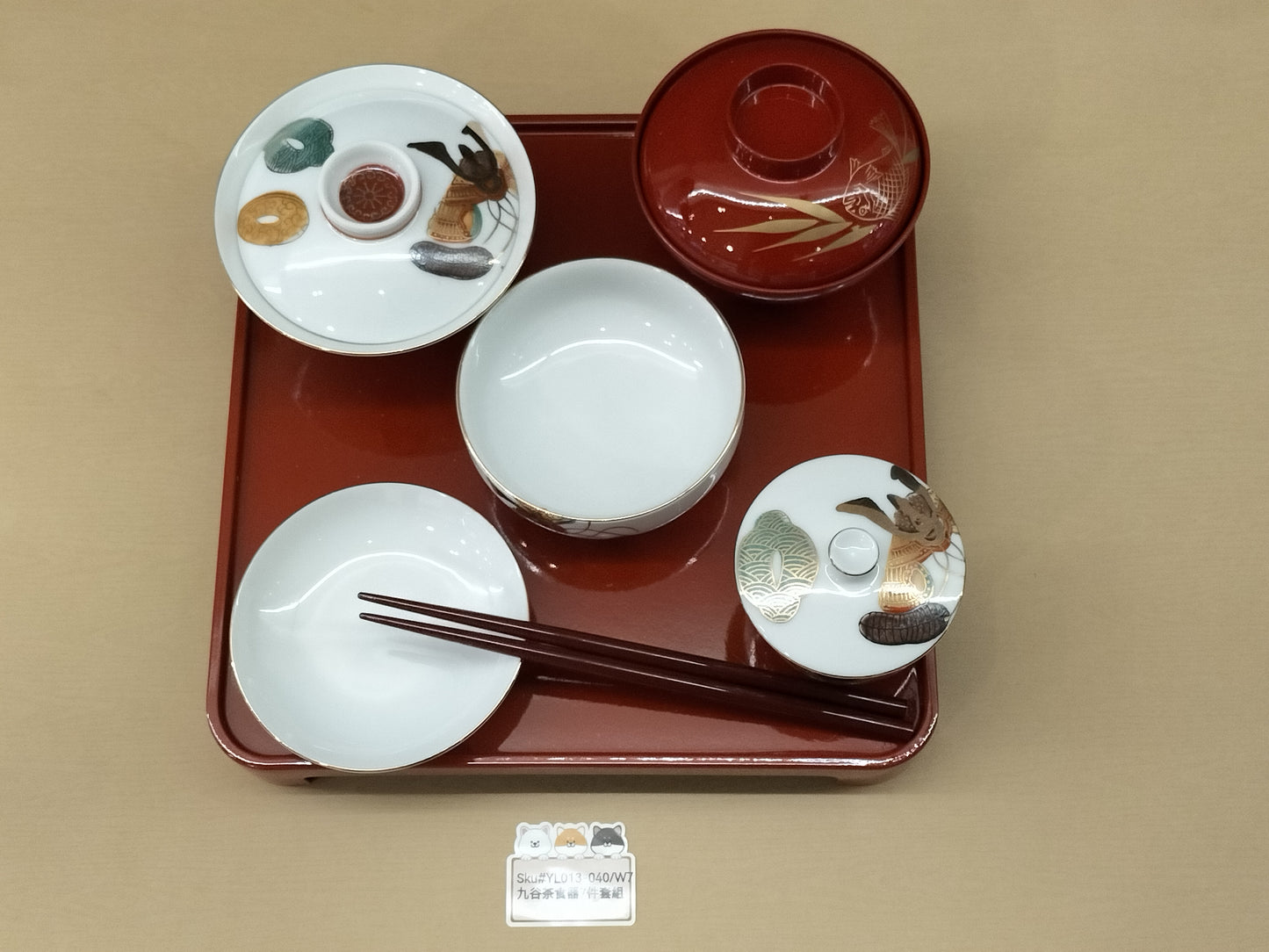 茶食器套裝(九谷)(已售)