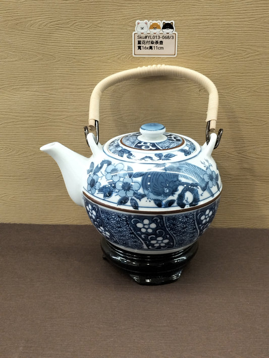藍花付染茶壺(已售)