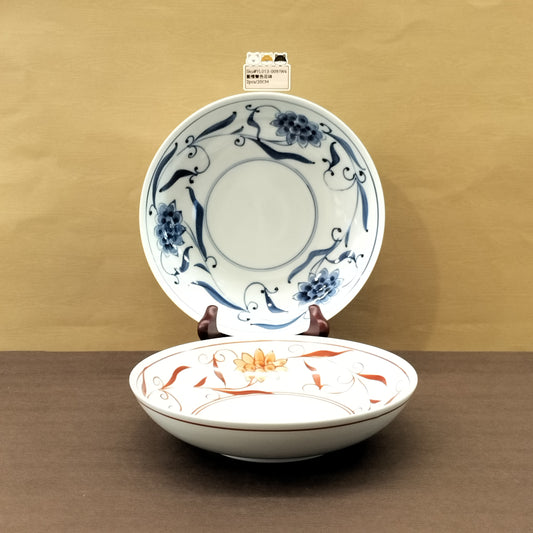 藍橙雙色花砵(已售)