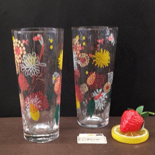 彩色圖案玻璃杯(已售)