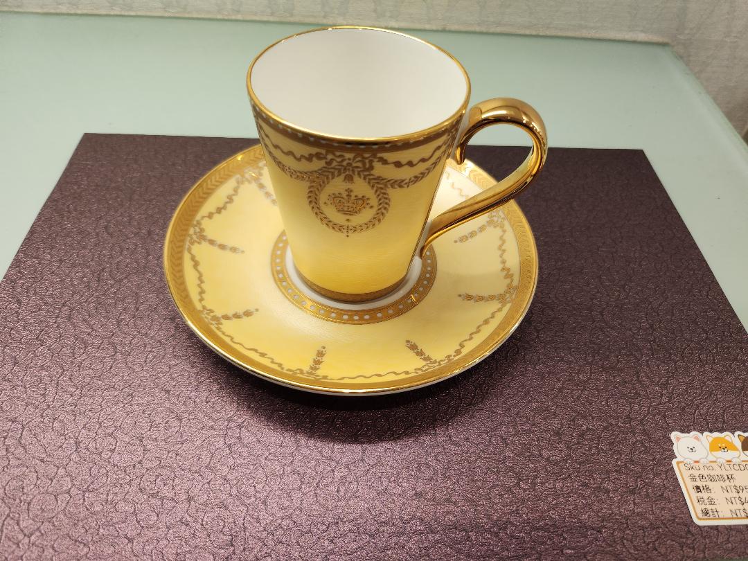 (SOLD)金色西式咖啡杯 - The Royal Collection(SOLD)